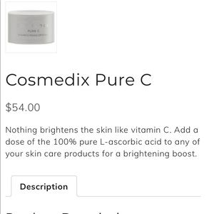 🍊Vitamin C -Cosmetix Pure C